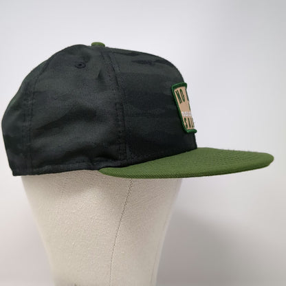 New Era No Name Saloon Park City Utah Snapback Hat Black Green Camo 9FIFTY OSFM
