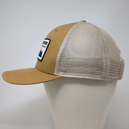 Granite State Apparel Trucker Hat Brown One Size New Hampshire Mountains Mesh