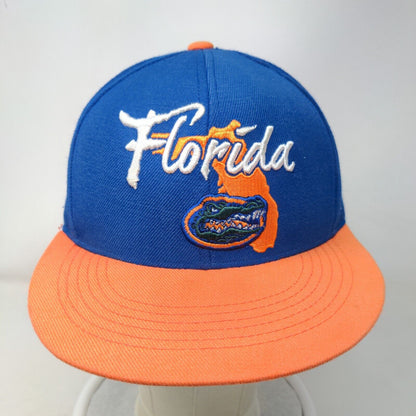 Top of the World Men's Snapback Flat Bill Hat Multicolor Florida Gators Logo
