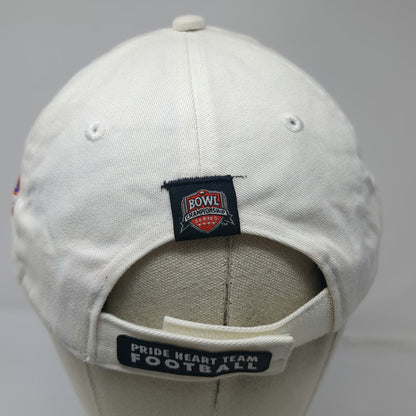 Nike Boise State Broncos NCAA 2007 Fiesta Bowl White OSFM Strapback Hat Football