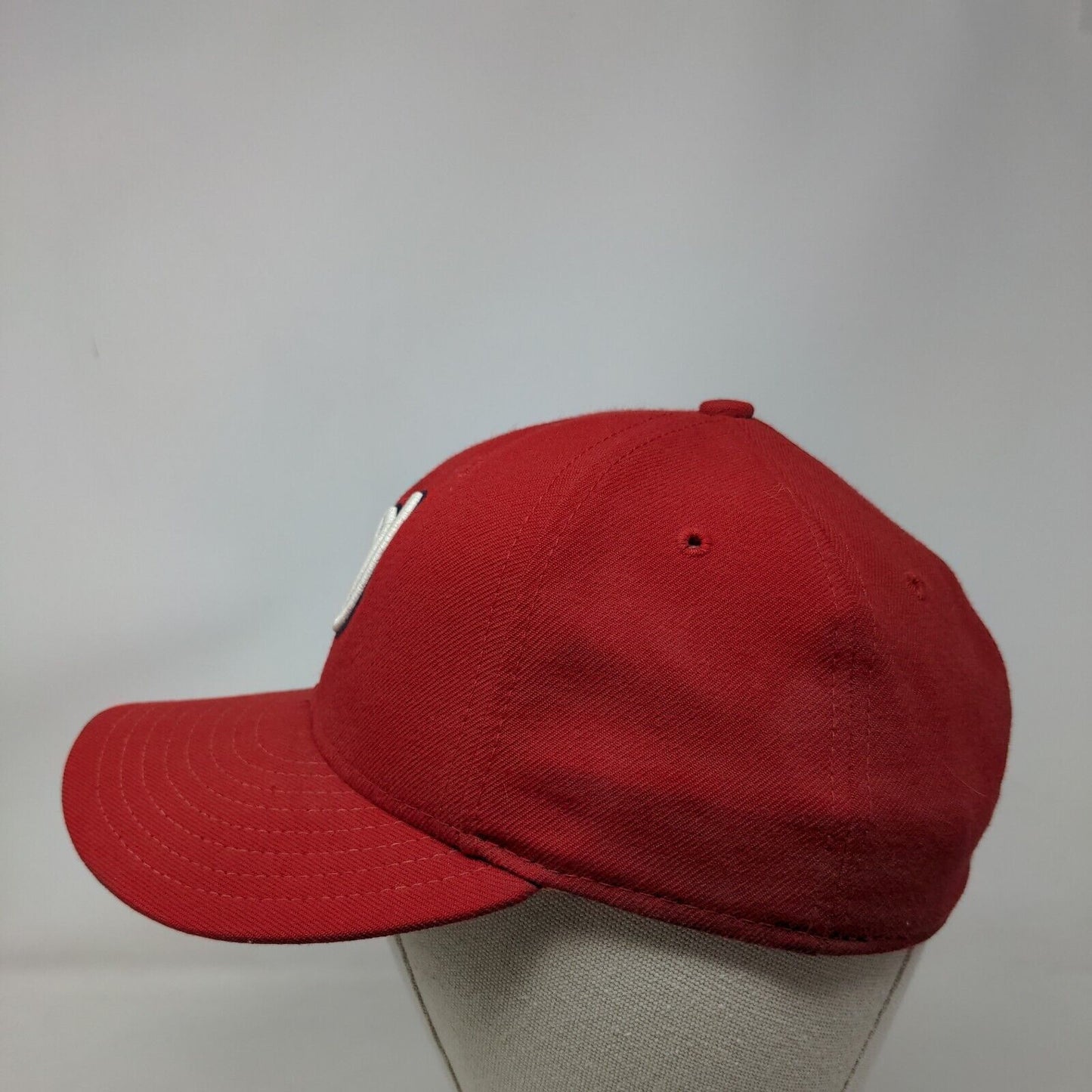 New Era Fitted Hat Washington Nationals Fitted Hat 7 1/8 Slim Fit Vintage USA