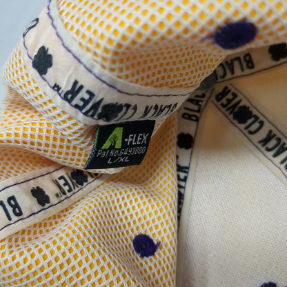 Black Clover Baseball Cap Yellow XL Eldorado Hotel Casino Reno Live Lucky Hat