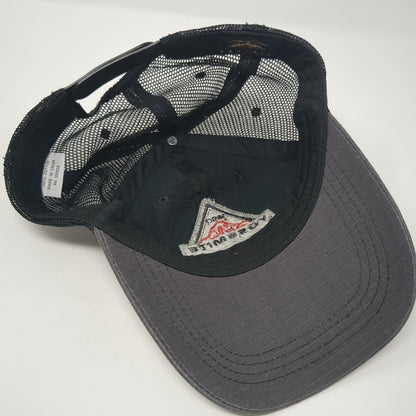 1890 Yosemite California Snapback Trucker Hat Gray One Size Adjustable Mesh Back