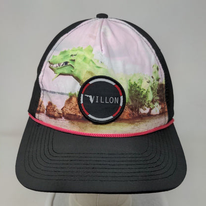 Villon Patch Snapback Rope Hat Multicolor One Size Dragon Adjustable