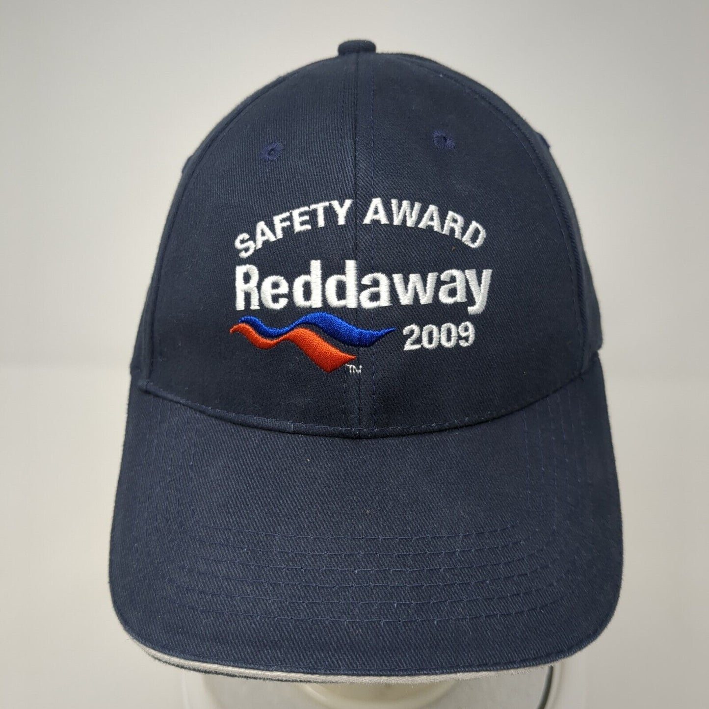 Safety Award Reddaway 2009 Slideback Hat Blue One Size Adjustable Embroidered