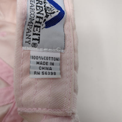 Minnesota USA Slideback Hat Pink OSFA Adjustable Embroidered Fahrenheit