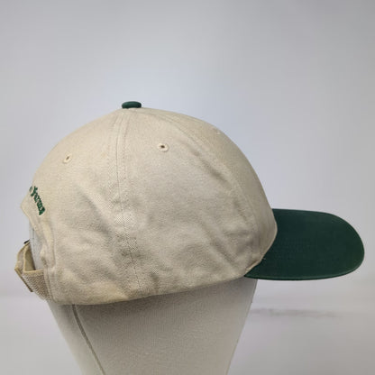 Richardson Baseball Cap Beige Green One Size Yule Tree Farms Hat 203 Strapback