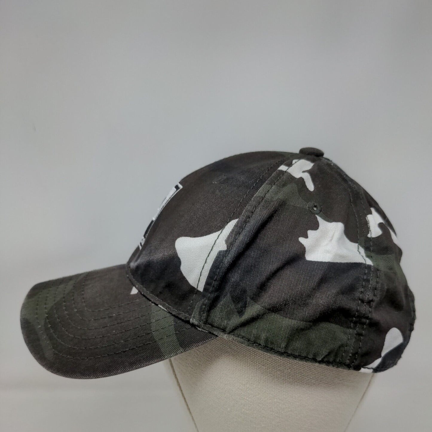 PacLease Strapback Hat Camouflage OSFM Adjustable Embroidered 6 Panel Otto