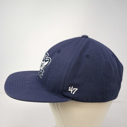 BYU Cougars NCAA 47 Brand Snapback Blue One Size Flat Brim Embroidered Logo Hat
