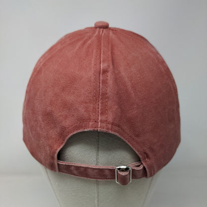 Welcome To Schitt's Creek Slideback Hat Red One Size Adjustable Embroidered