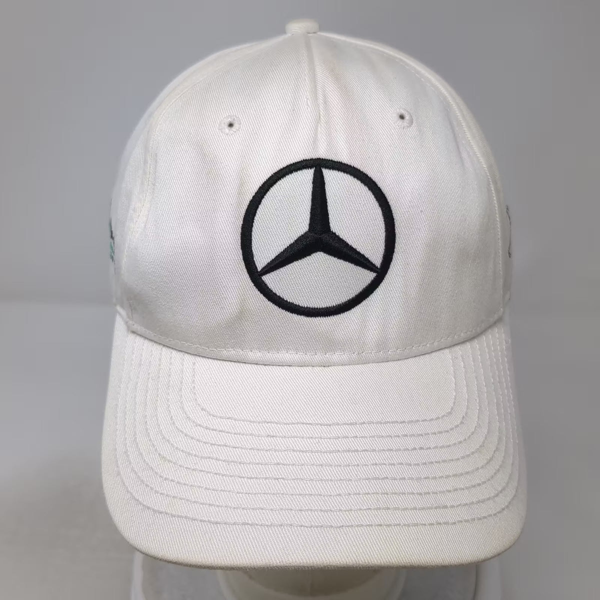 Branded London Mercedes AMG Petronas VB/77 F1 5 Panel Hat White One Size Driver