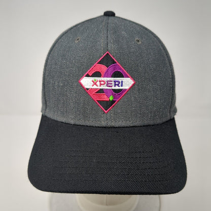 Xperi TiVo Snapback Hat Gray One Size Embroidered Colorblock Otto