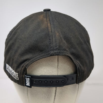 Mile High Spirits Fireside Bourbon Black Baseball Cap One Size Snapback Rope Hat