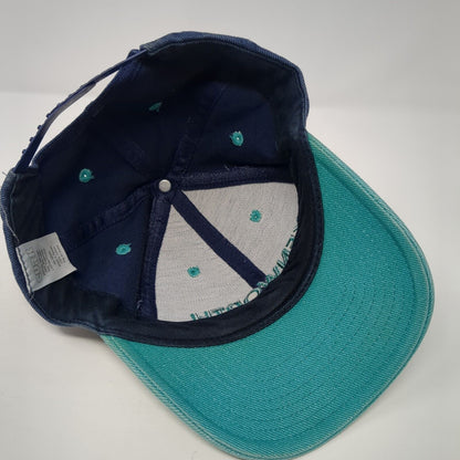 Kenworth Snapback Hat Blue One Size Adjustable 6 Panel Colorblock
