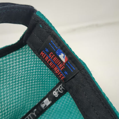 New Era Seattle Mariners MLB Baseball Cap Blue Green One Size Mesh Back Hat