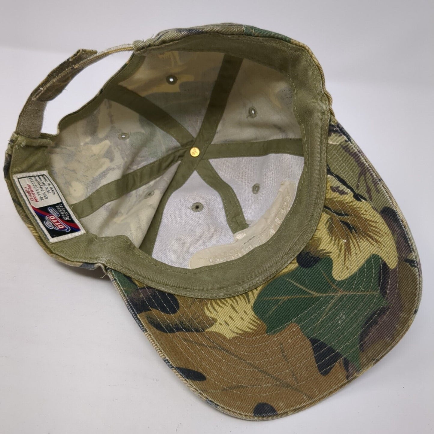 Pipe Co Strapback Hat Camouflage One Size Adjustable Embroidered 6 Panel Otto