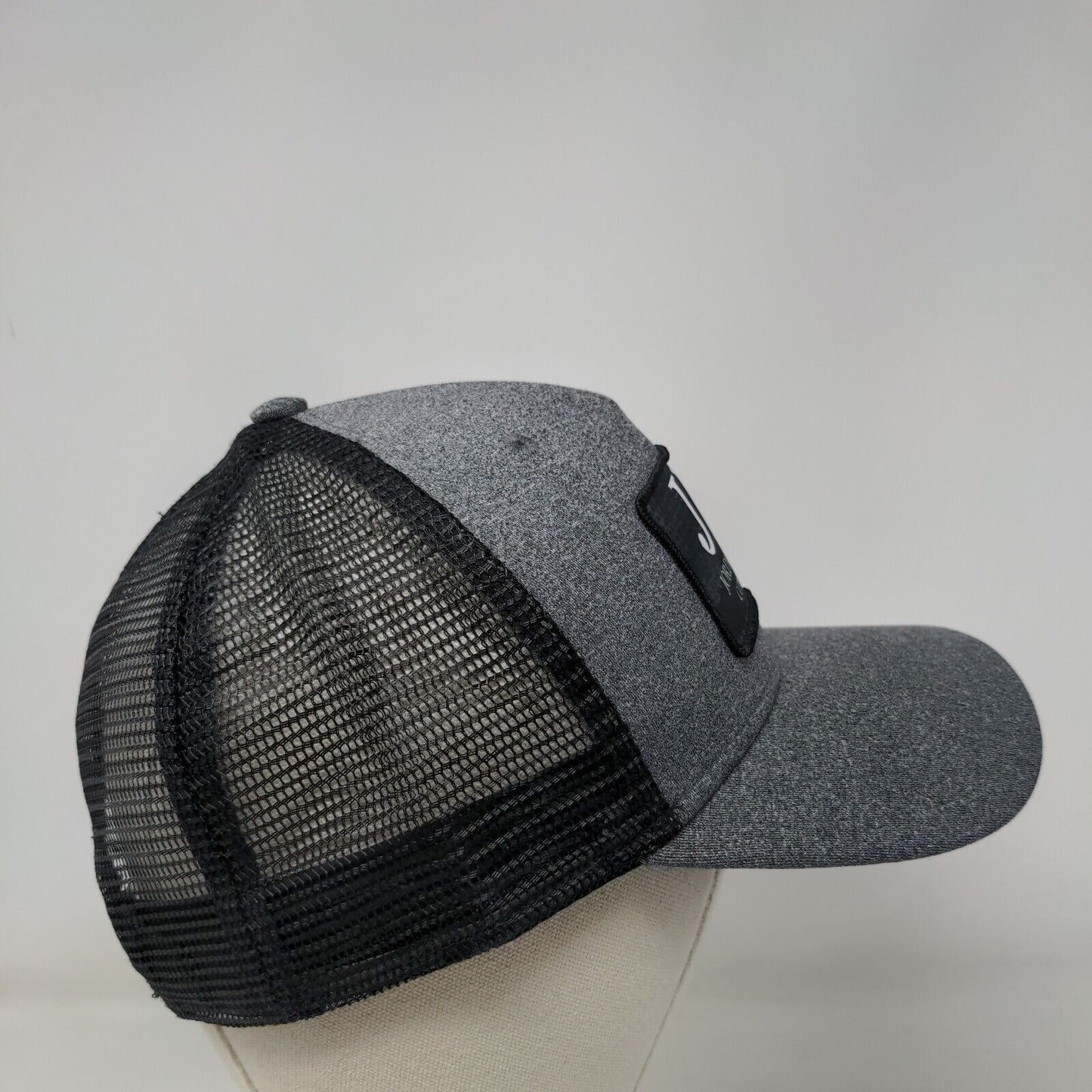 JW Jordan Wilcomb Construction Snapback Trucker Hat Gray OSFM Outdoor Cap