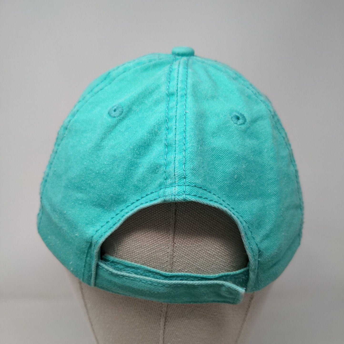 New York City Est 1664 Strapback Hat Bluish-Green OSFA Adjustable Embroidered