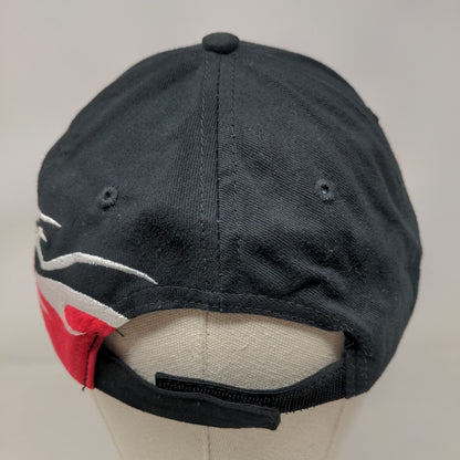 Job Central Strapback Hat Multicolor One Size Embroidered 6 Panel HeadToToe