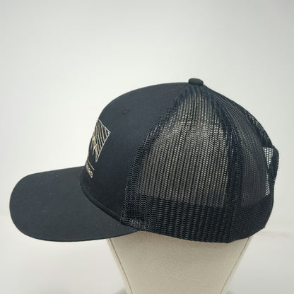 Ouray Trucker Hat Black One Size Mackay Bar Outfitters Mountain Snapback Mesh