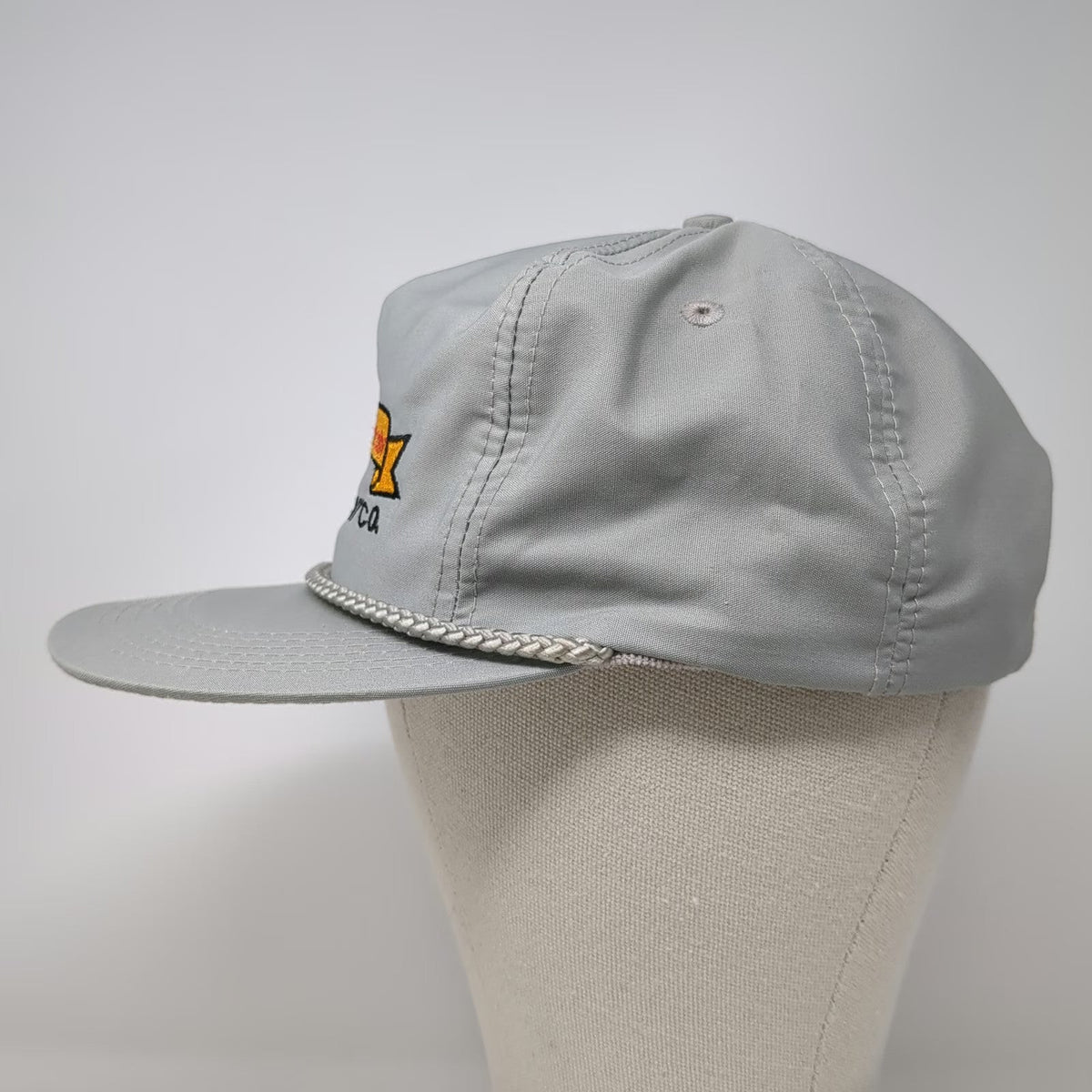 Head To Toe 5 Panel Gray Hat One Size Rope Henry Ankeny Co. Hanks Trophy Onion