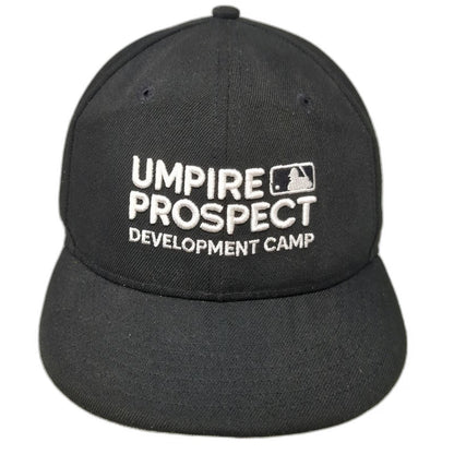 New Era MLB Umpire Prospect Development Camp Snapback Black White One Size Hat