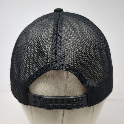 Westmark Credit Union Trucker Hat Black White Blue One Size Mesh Back Snapback