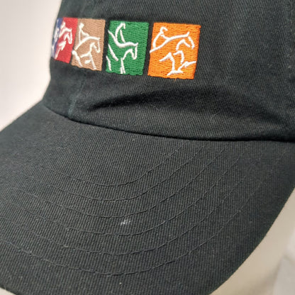 Fersten Worldwide Baseball Cap Black One Size Equestrian Horse Ariat Adequan Hat