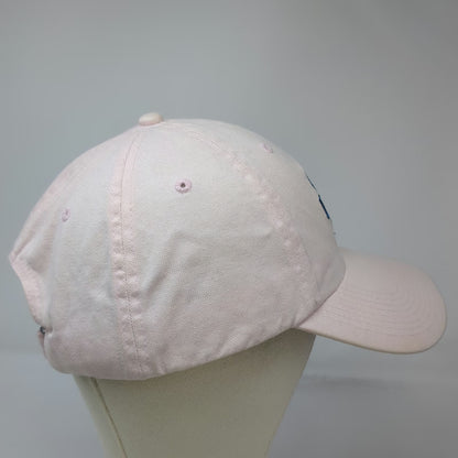 Fahrenheit Baseball Cap Pink One Size Ursuline Embroidered Logo Slideback hat