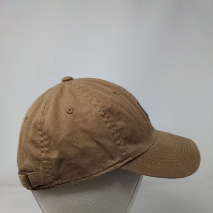 Life Is Good Slideback Hat Brown One Size Adjustable Embroidered Heart Cotton
