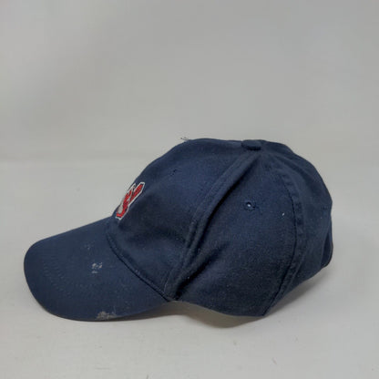 MLB Cleveland Indians Stretchy Baby Hat Blue Embroidered Chief Wahoo Logo