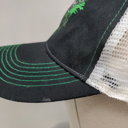 St. Patrick's Day Skull Strapback Mesh Back Trucker Hat Black OSFM W/Tags