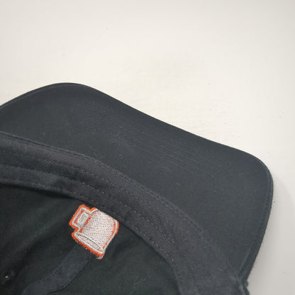 Bulletproof Slideback Baseball Cap Black One Size Adjustable Embroidered 6 Panel