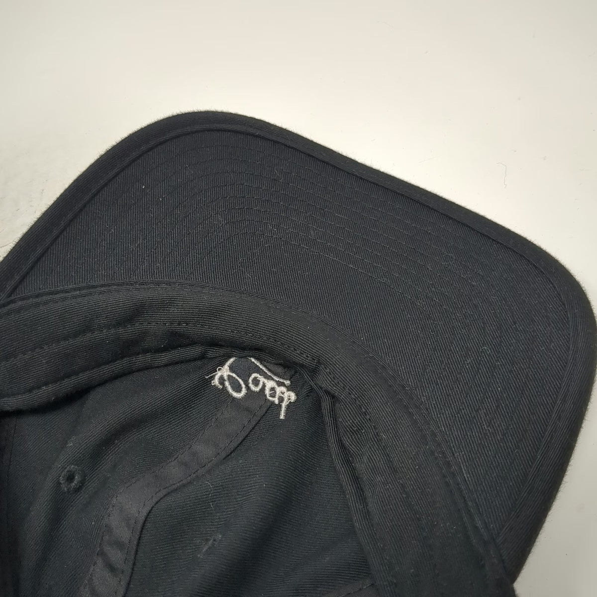 Coal Baseball Cap Black One Size Unstructured Slideback Script Logo Hat