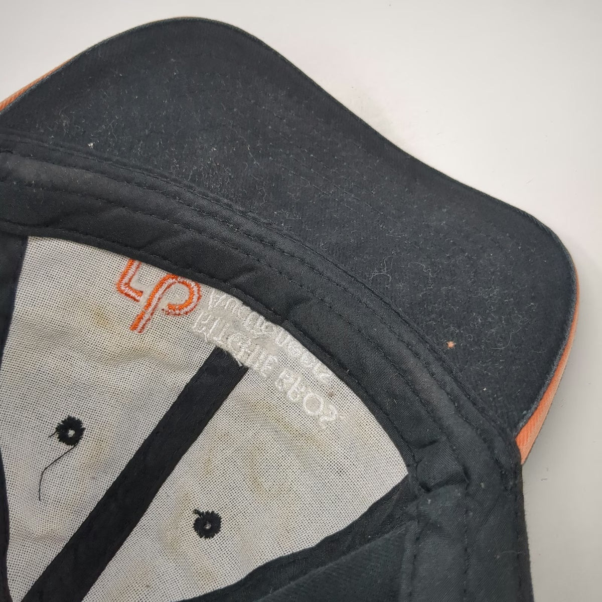 Ritchie Bros Auctioneers Hat Black One Size Baseball Cap Strapback Logo Orange