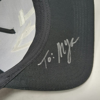 OTTO Warren Zeiders Signed Trucker Hat Black OS Autographed Mesh Snapback Bolt