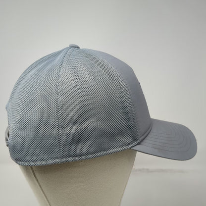 Under Armour Trucker Hat Gray One Size Mesh American Flag Freedom Snapback