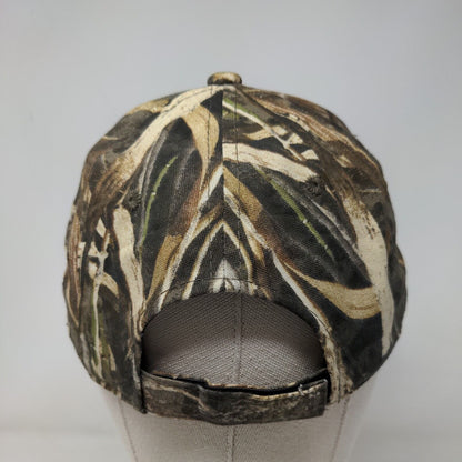 Sunshine Mills Inc. Dog Strapback Hat Camo One Size Embroidered Realtree