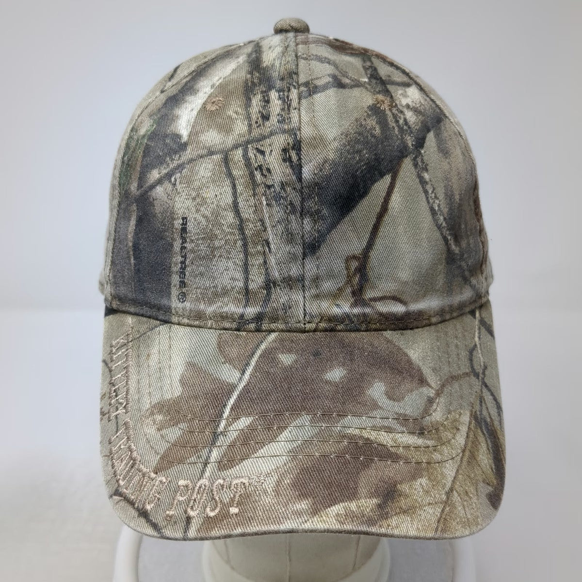 Kittery Trading Post Baseball Cap Brown One Size Realtree Camo Strapback Hat