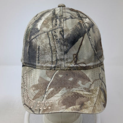 Kittery Trading Post Baseball Cap Brown One Size Realtree Camo Strapback Hat