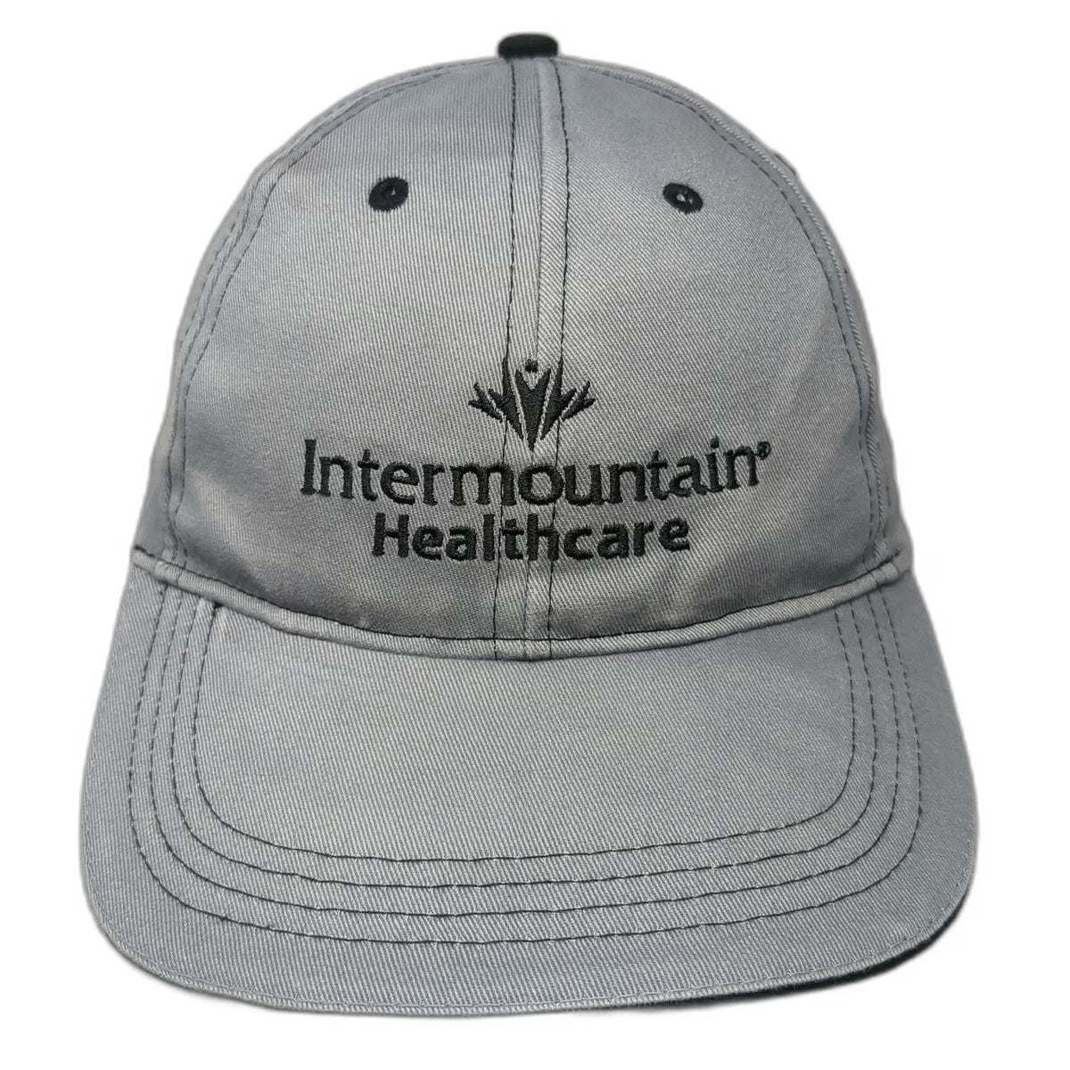 Quake City Caps Baseball Cap Gray One Size Intermountain Healthcare Cotton hat