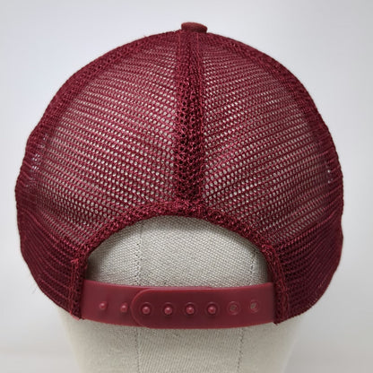 Champion Trucker Hat Red White One Size Mesh Back Foam Front Heineken Beer Logo