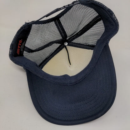 Oak Snapback Mesh Back Rope Trucker Hat Blue OSFM Adjustable Otto