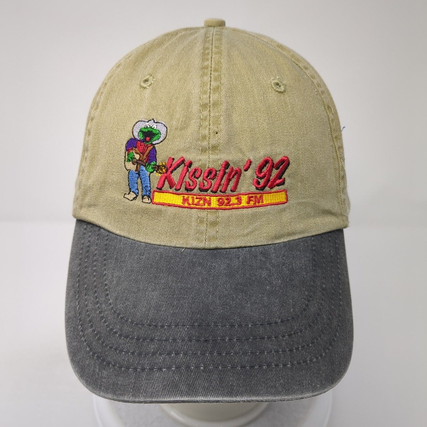 Kissin' 92 KIZN 92.3 FM Baseball Cap Multicolor OS Adjustable Cotton Deluxe Caps