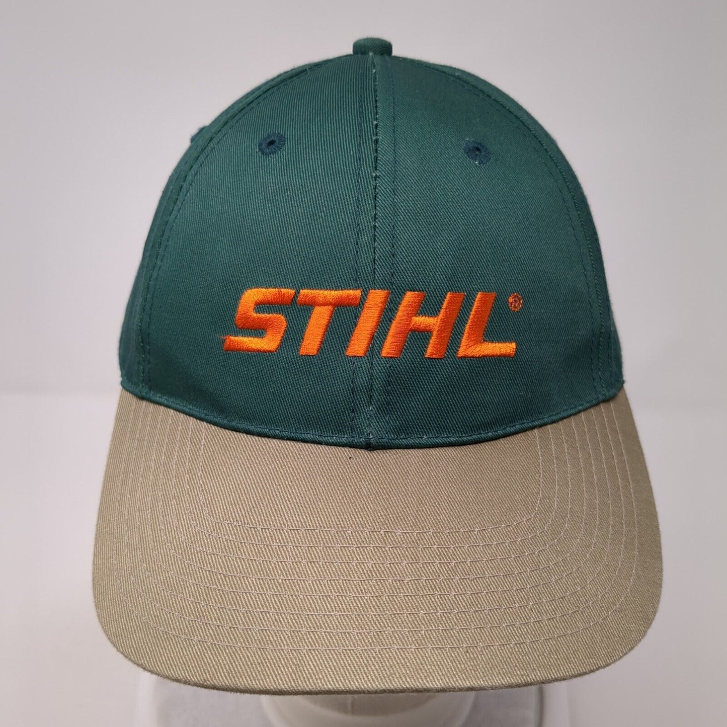 STIHL Outfitters Strapback Hat Multi One Size Colorblock Embroidered