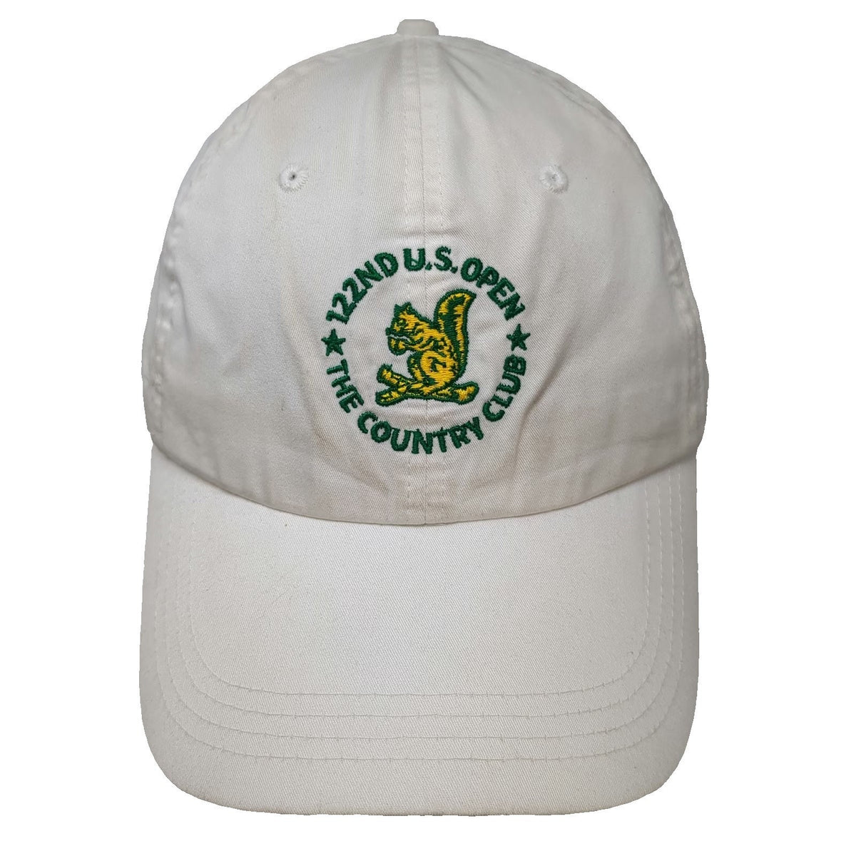 ahead Baseball Cap White One Size 122nd US Open Country Club USGA Member Hat