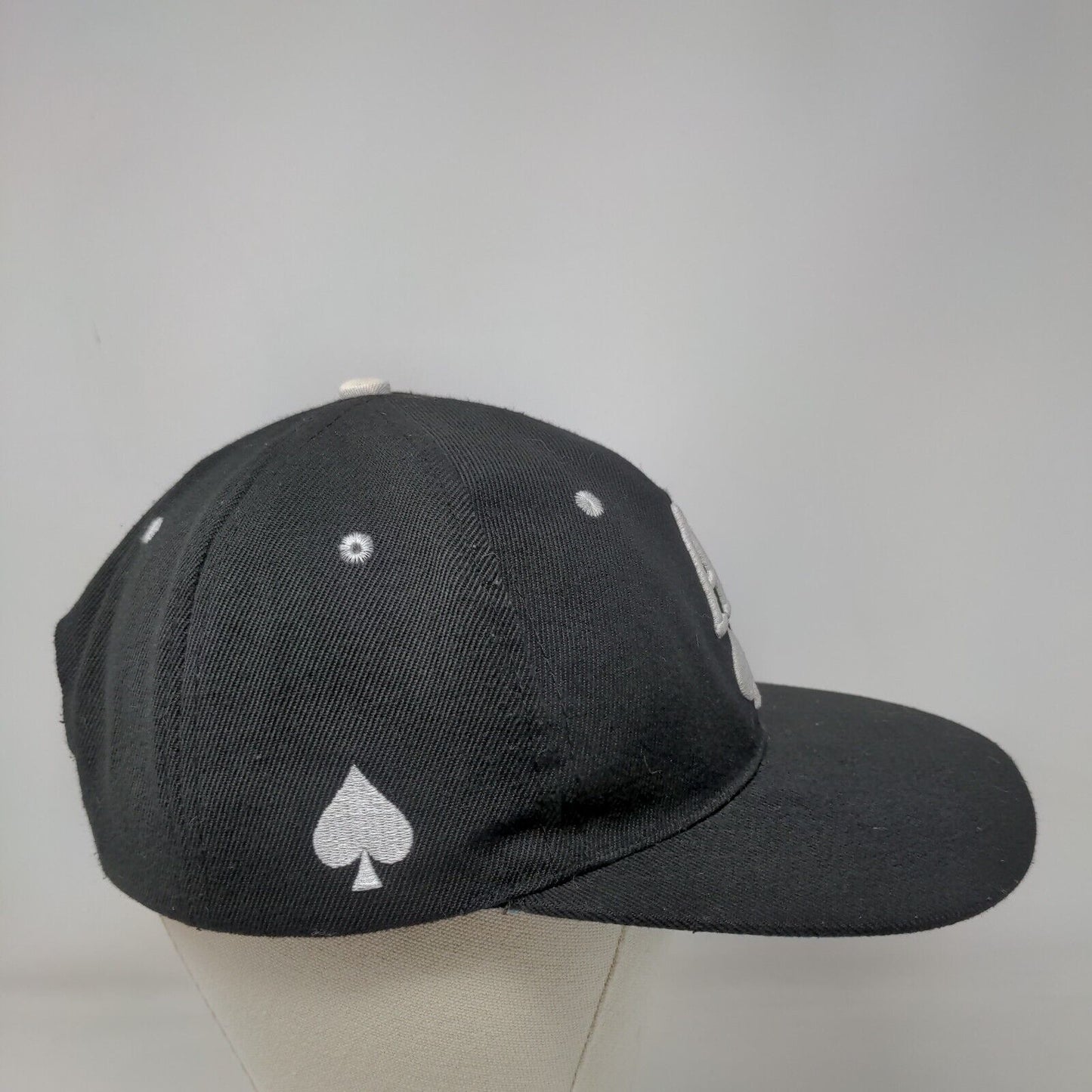 Ace Of Spades Snapback Hat Black OSFA Embroidered Carbon Elements