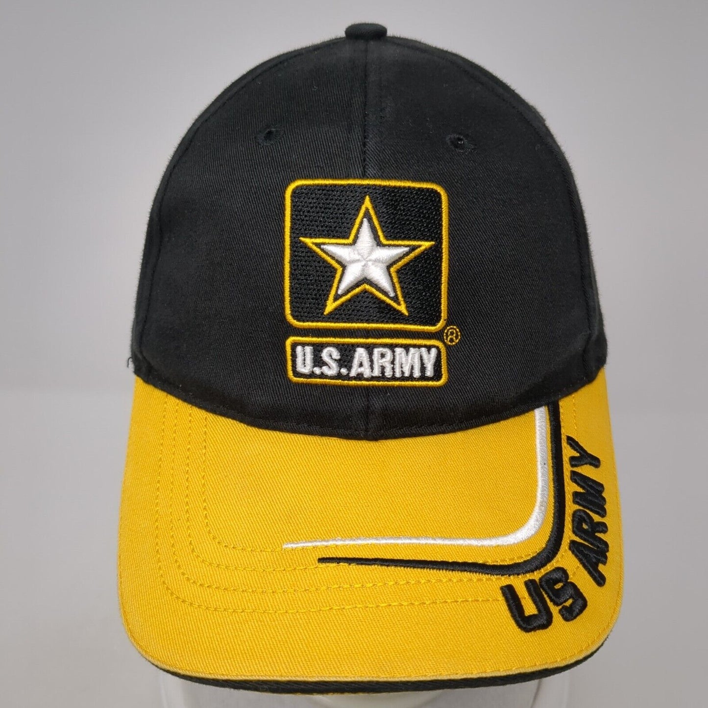 US Army Strapback Hat Multi One Size Adjustable Embroidered Colorblock