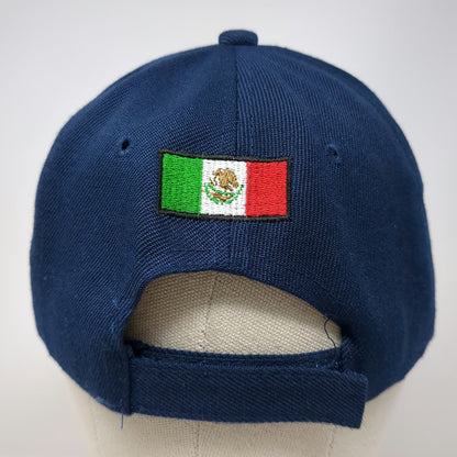 Unlimited Vacation Club Blue One Size Baseball Cap Hat Mexican Flag Strapback