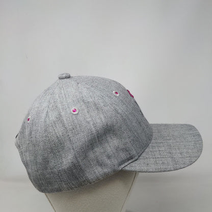 Mrs. Always Right Snapback Hat Gray One Size Rhinestone Three In 6 Panel